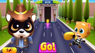 Talking Tom Gold Run - How to Unlock Vs Upgrade All the Heroes - Android Full screen