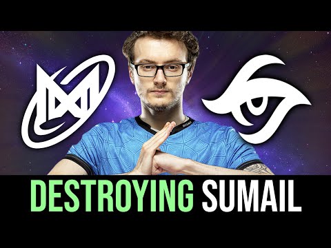 NIGMA vs SECRET — Miracle DESTROYING Sumail Invoker