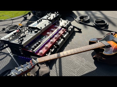 Looping Pedal Board Overview
