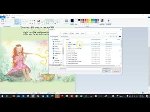 Bild in Bild mit Paint einfügen