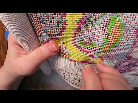Tutorial -  Starting My Stamped Cross Stitch Kit From Seven Great #sevengreat #crossstitch