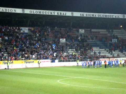 SIGMA OLOMOUC - BOHEMIANS 1905 - děkovačka