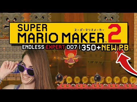 LOCK DOWN! ENDLESS EXPERT 007 |350+// SUPER MARIO MAKER 2