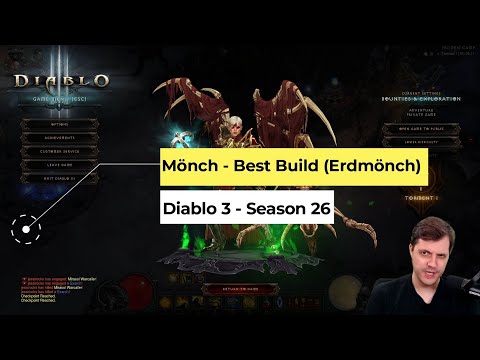 Mönch - Der beste Build für Season 26 (Erdmönch, Diablo 3)