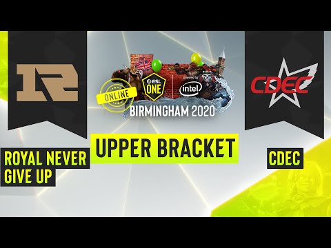Dota2 - CDEC Gaming vs. Royal Never Give Up - Game 2 - ESL One Birmingham 2020 - Upper Bracket - CN