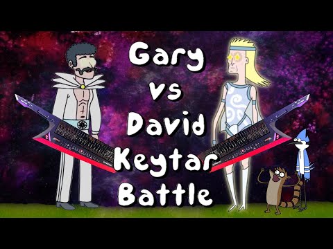 Gary Versus David // Keytar Battle // Synthwars