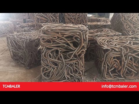 waste rebar packing machine