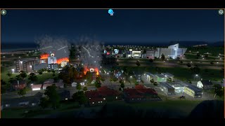 Cities: Skylines for Beginners-Tutorial #20- Police, Fire, Garbage, Hospital, Crematoriums