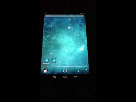 Galaxy Taurus Nebula LWP Video