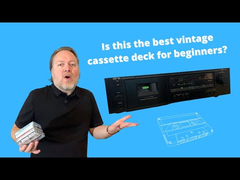 Nakamichi CR-1A Vintage Cassette Deck - A Great Tape Deck For Beginners!
