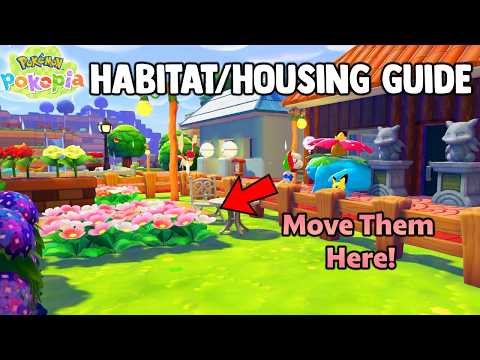 EASY HOUSING GUIDE for Pokemon Pokopia. Make Sure You're Doing THIS When Building Your Village