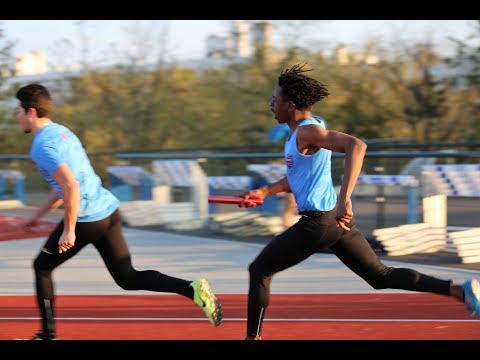 4X100m (Finale 1) - Departementaux INTERCLUBS - Joinville, 13 avril 2019