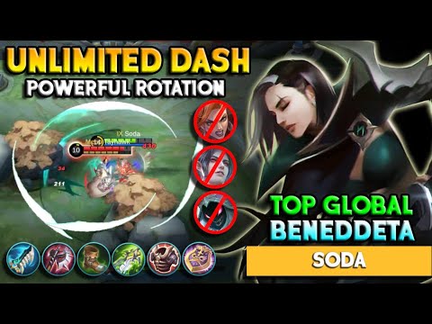 93% Win Rate Benedetta Build! No Death! Mobile Legends Top Global  Aggressive Benedetta Gameplay
