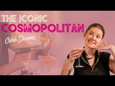 Let's party like it's 2002! The Best COSMOPOLITAN cocktail recipe!