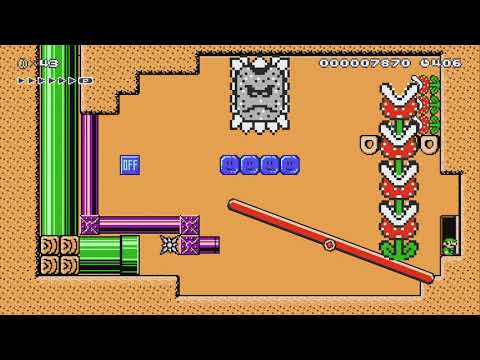 Inside Puzzle pyramid by #Linus - Super Mario Maker 2 - No Commentary 1bv