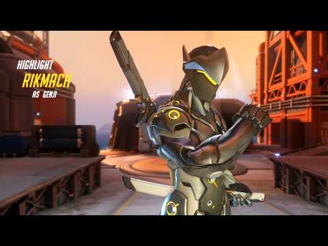 Overwatch - Highlight - Genji - Watchpoint Gibraltar - Ultimate - 09/15/2017
