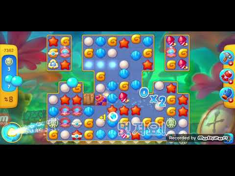 fishdom gameplay / level 7362 / It is like the ads? / thank you 피쉬돔 / 모바일 게임 / 중독성 있는 게임 / 구독 좋아요