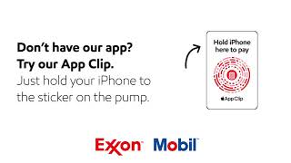 Touch-free payment with Apple Pay | Exxon Mobil Rewards+ App
