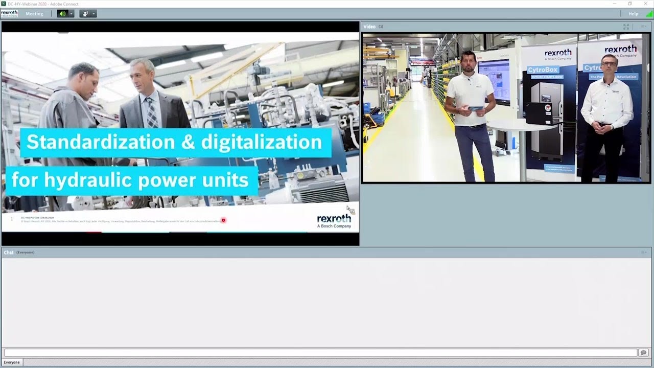 [EN] Live Web Seminar - Standardization and digitalization more efficiency for hydraulic power units