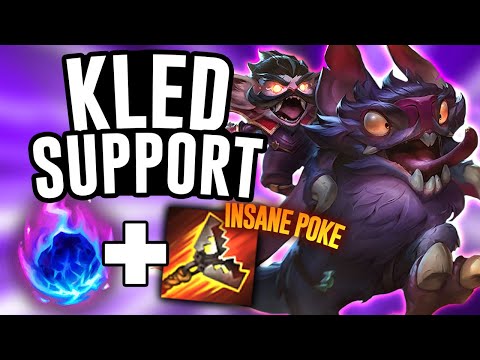 KLED SUPPORT can CARRY the bot lane! - Off Meta Monday - League of Legends