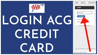 How to Login ACG Credit Card AAA Credit Card Sign In 2023