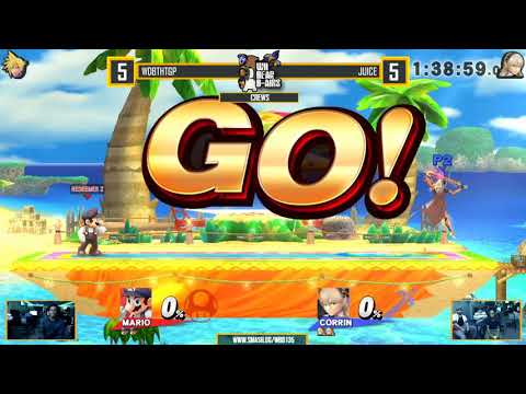 Ultra WBB #135 - Cojam vs Big Dick Billy Crews - Super Smash Bros. for Wii U