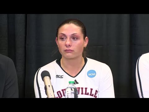 FULL VIDEO: Louisville Volleyball Post Texas A&M Press Conference | Dec. 12, 2025