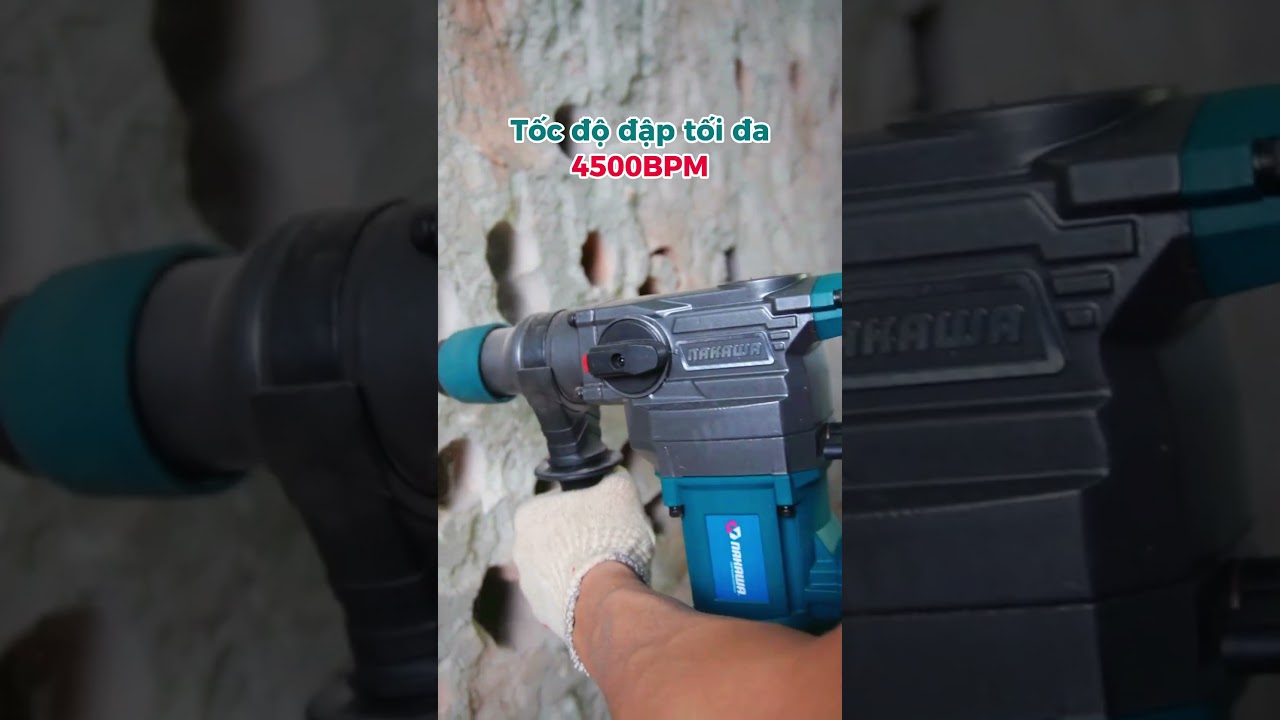 Máy khoan đục 3 chức năng NAKAWA NK-26A