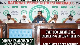 Bugti youth and tribal elders | Press conference