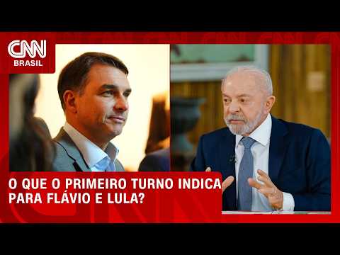 O que o primeiro turno indica para Flávio e Lula? Veja no Índice CNN | CNN 360º