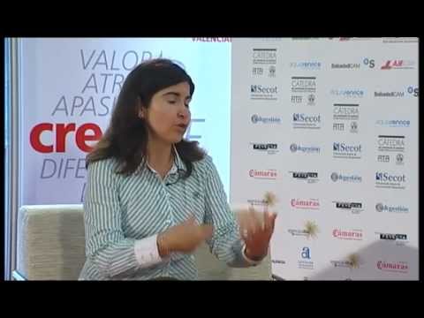 Paloma Tarazona en el Da de la Persona Emprendedora de la Comunitat Valenciana 2012 