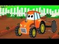 Car Wash Kids Cartoon Car Compilation Tractor
