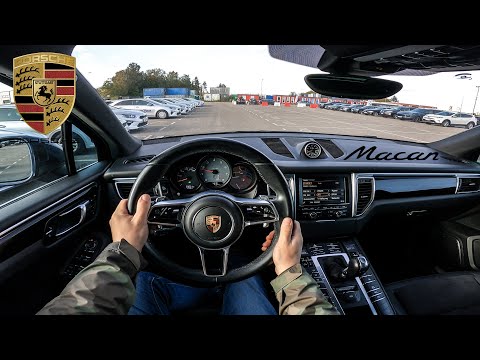 Porsche Macan S  2016 POV Test Drive  @DRIVEWAVE1