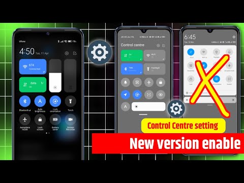 Use New Control Centre || MIUI New Update 2024 || Readme New Version 2024