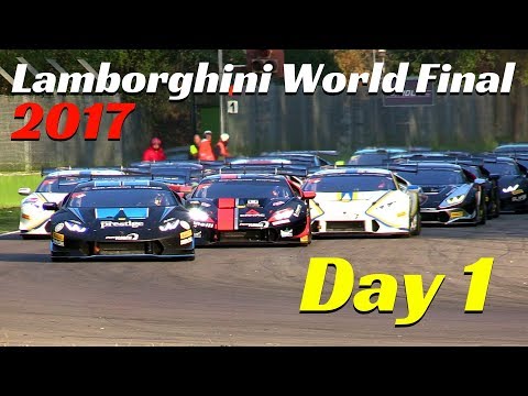 Lamborghini Huracán Super Trofeo World Final 2017 - Imola Racetrack - Day 1, Qualifying & Races!