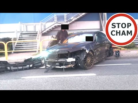 Kolizja BMW z Volkswagenem w Katowicach #2096 Wasze Filmy