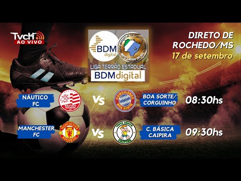 Liga Terrão BDM Digital 2023 | 4º Rodada Sede Rochedo - TVCH AO VIVO