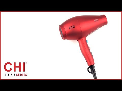 Compact and Lightweight Design: CHI 1875 Series Hair...