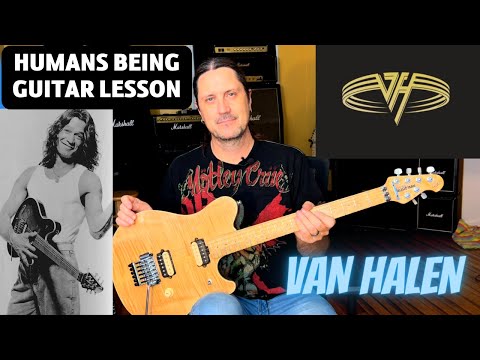 How To Play Humans Being By Van Halen - Humans Being Guitar Lesson