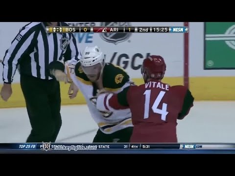 Kevan Miller vs Joe Vitale Oct 17, 2015 - NESN feed