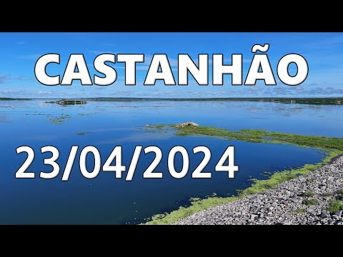 ESPETACULAR Açude Castanhão Dados Atualizados Hoje 23/04/2024 Alto Santo - Jaguaribara Ceará