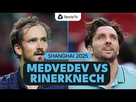 Daniil Medvedev vs Arthur Rinderknech Dramatic Match | Shanghai 2025 Highlights