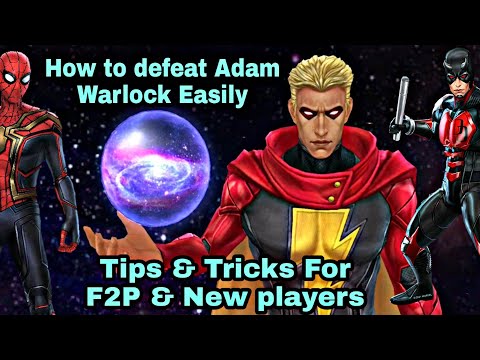 How To Defeat Adam Warlock Easily | Tips And Tricks For F2P & New Players - Marvel Future Fight