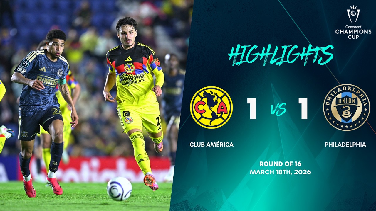 Club América vs Philadelphia Union Highlights