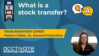 What is a stock transfer?