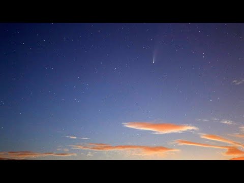 Komet Neowise nad Slovenijo