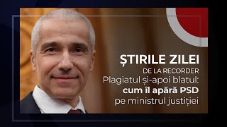14 IANUARIE 2026. Plagiatul și-apoi blatul: cum îl apără PSD pe ministrul justiției