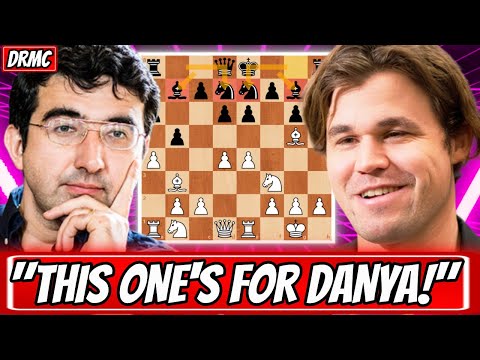 Vladimir Kramnik LOSES CONTROL, Gets ANNIHILATED By Magnus Carlsen's Hippopotamus Opening!