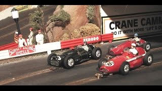 Slot Car Modeller Extraordinaire - John Bacon. Fantastic slot cars, model cars & dioramas