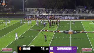 Macomb Football vs. Farmington